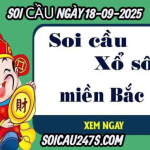 Soi cầu ngày 18-09-2025