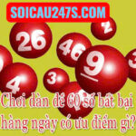 Kinh nghiệm soi cầu đề 60 số