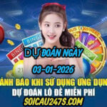 Soi cầu ngày 03-01-2026